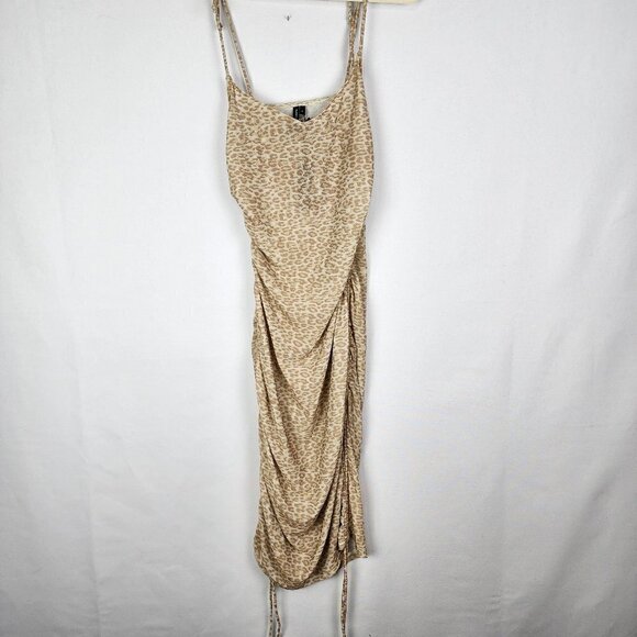 NWT Kendall+Kylie Cheetah Print Swim Coverup M - Picture 1 of 4